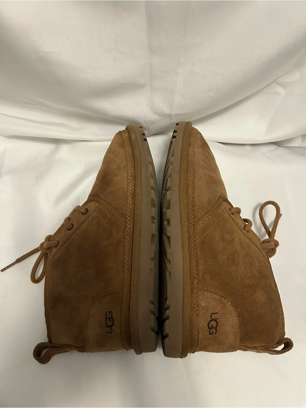 Women’s Brown Suede Lace-Up Casual Boots
